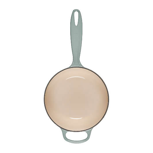 Le Creuset ® Signature 2.25-Qt. Sea Salt Blue Enameled Cast Iron Saucepan