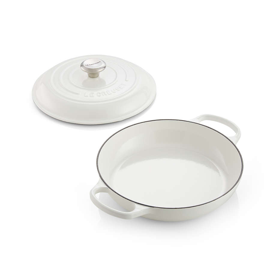 2 Quart Round Enameled Cast Iron Braiser Pan - On Sale - Bed Bath & Beyond  - 38244944