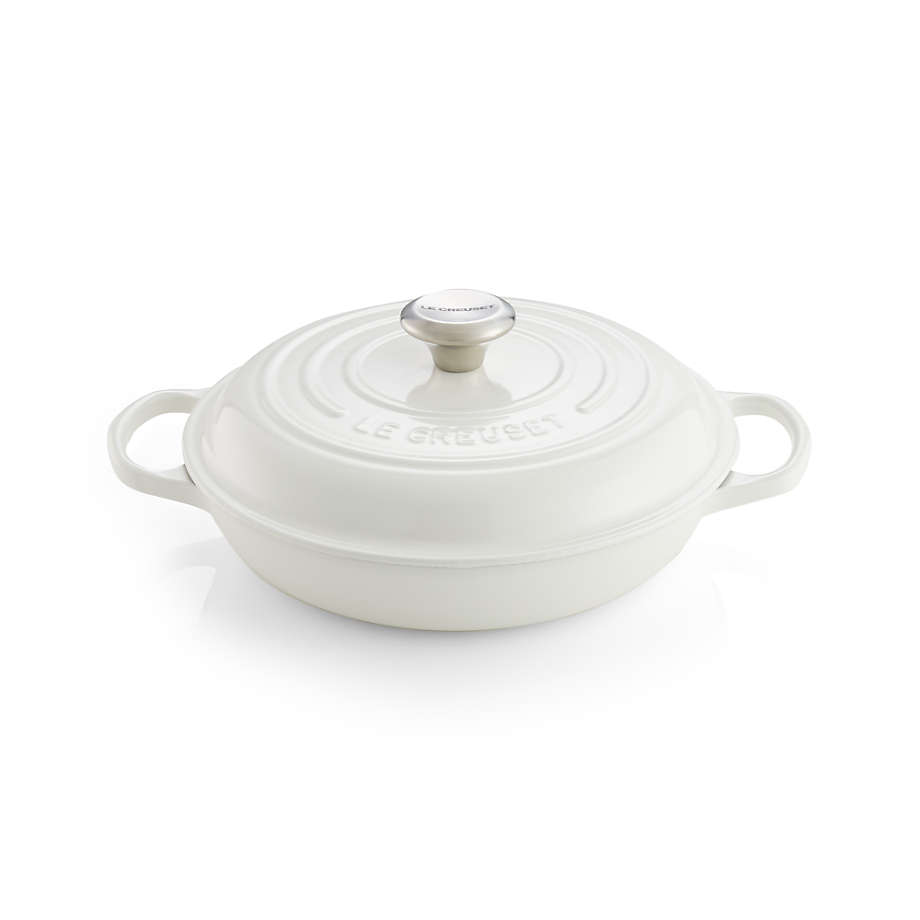 2 Quart Round Enameled Cast Iron Braiser Pan - On Sale - Bed Bath & Beyond  - 38244947