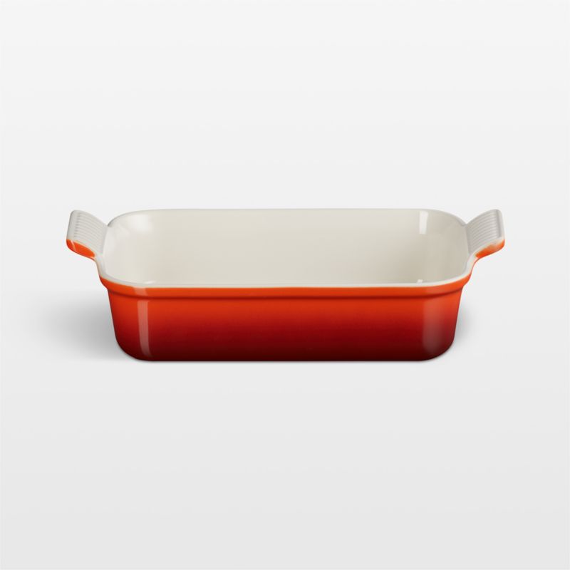 Le Creuset 2.3L Hertiage Rectangular Dish in Cerise - image 0 of 2