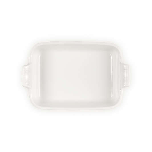 Le Creuset 2.3L Hertiage Rectangular Dish in Merignue