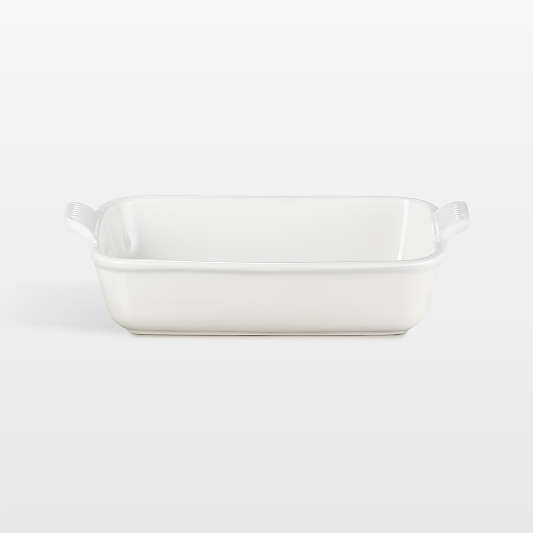 Le Creuset 2.3L Hertiage Rectangular Dish in Merignue