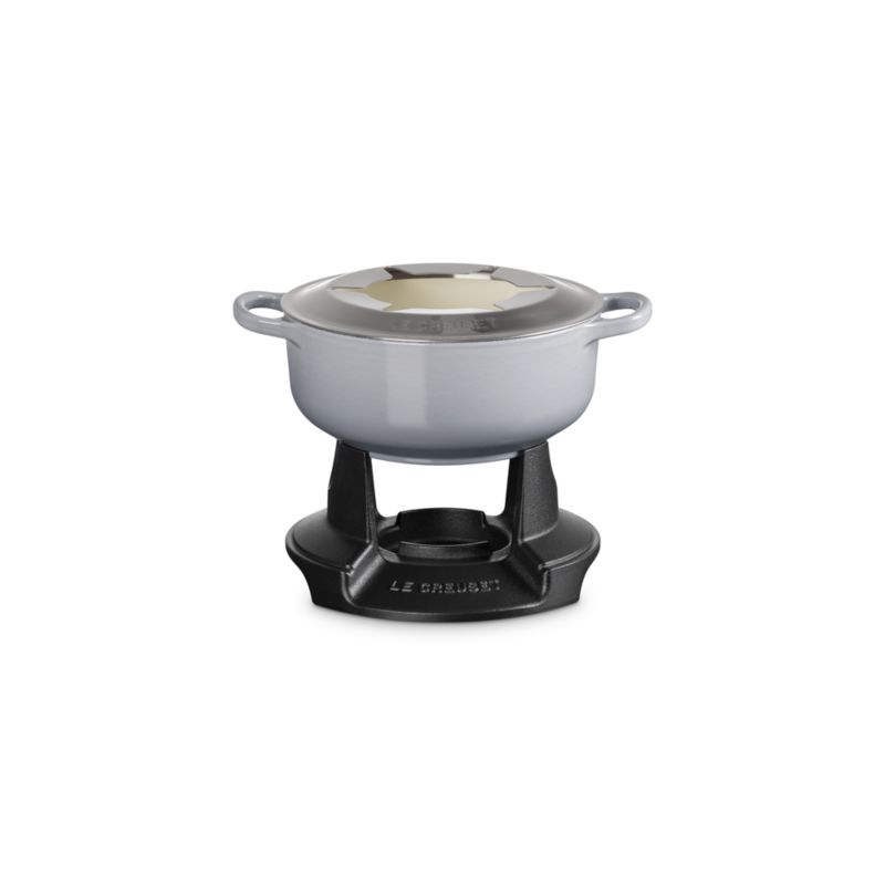 Le Creuset ® Signature 2.5-Qt. Chateau Enameled Cast Fondue Set - image 3 of 4