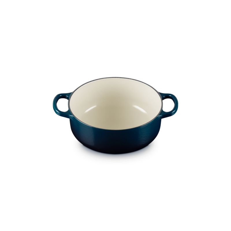 Le Creuset ® Signature 2.5-Qt. Nuit Enameled Cast Fondue Set - image 3 of 4