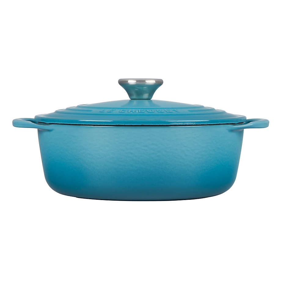 Le Creuset 2.75 qt. Shallow Round Dutch Oven ,Caribbean