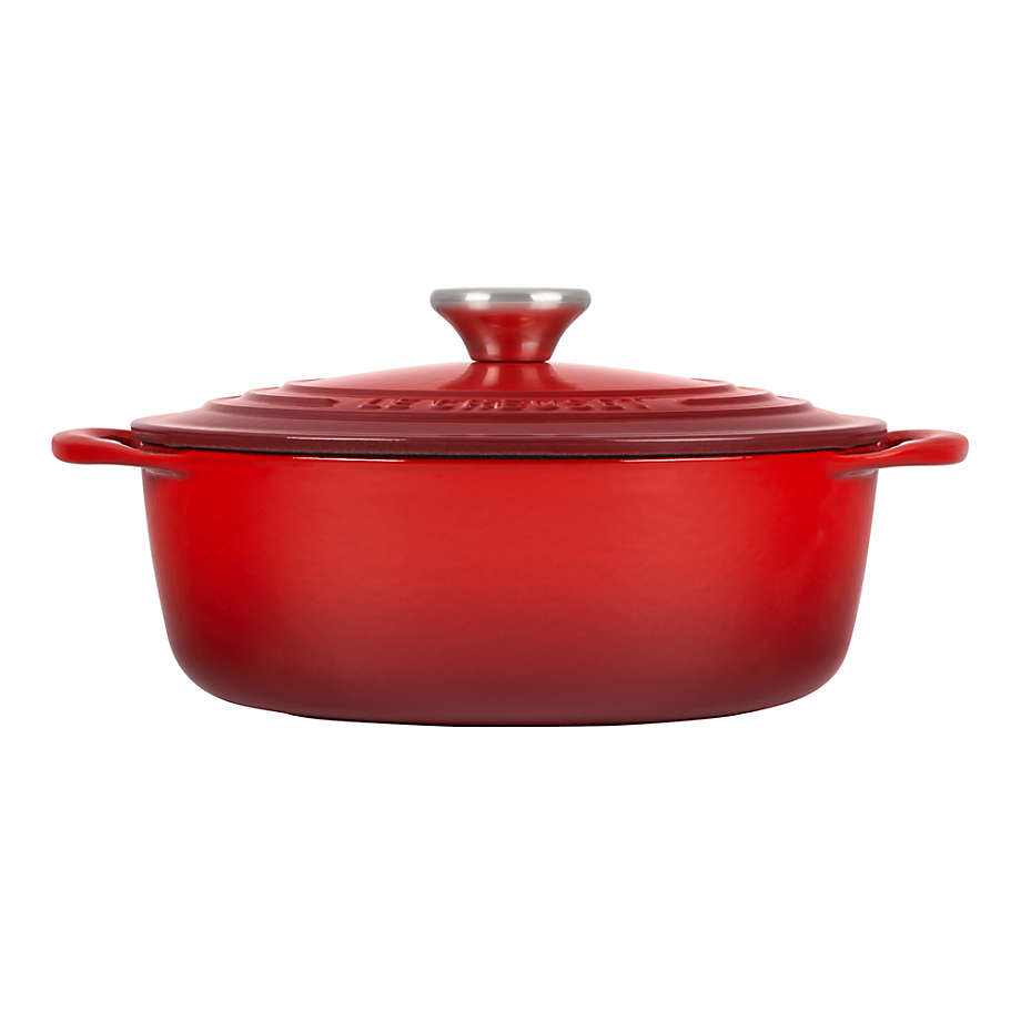 Le Creuset 2.75 qt. Shallow Round Dutch Oven ,Cerise