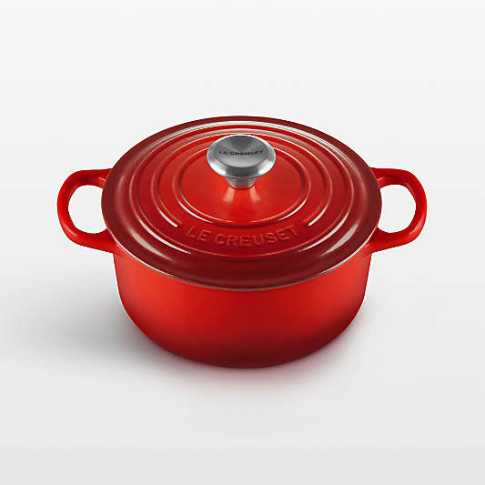 Le Creuset ® Signature 2-Qt. Cerise Enameled Cast Iron Round Dutch Oven