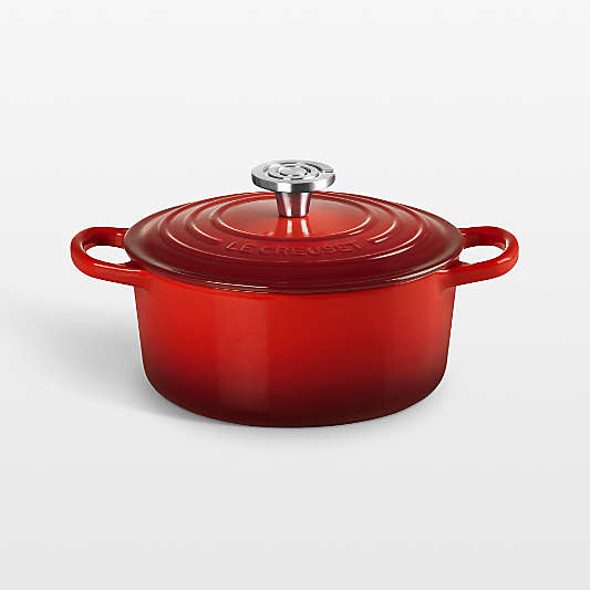 Le Creuset ® Signature 2-Qt. Cerise Enameled Cast Iron Round Dutch Oven