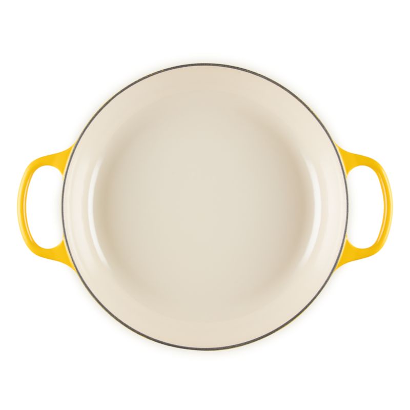 Le Creuset ® Signature 3.5-Qt. Nectar Enameled Cast Iron Braiser - image 4 of 13