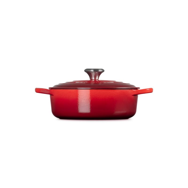 Le Creuset ® Signature 3.5-Qt. Cerise Enameled Cast Iron Round Wide Dutch Oven - image 1 of 4
