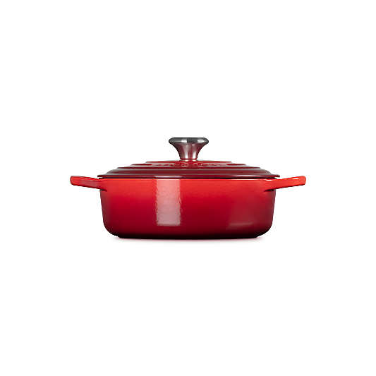 Le Creuset ® Signature 3.5-Qt. Cerise Enameled Cast Iron Round Wide Dutch Oven