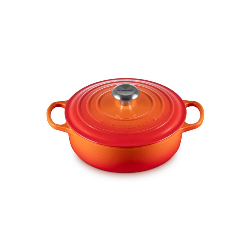 Le Creuset ® Signature 3.5-Qt. Flame Enameled Cast Iron Round Wide Dutch Oven - image 1 of 6