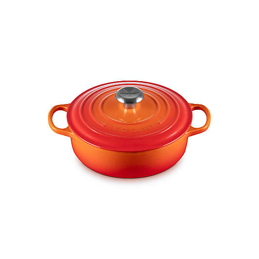 Le Creuset ® Signature 3.5-Qt. Flame Enameled Cast Iron Round Wide Dutch Oven