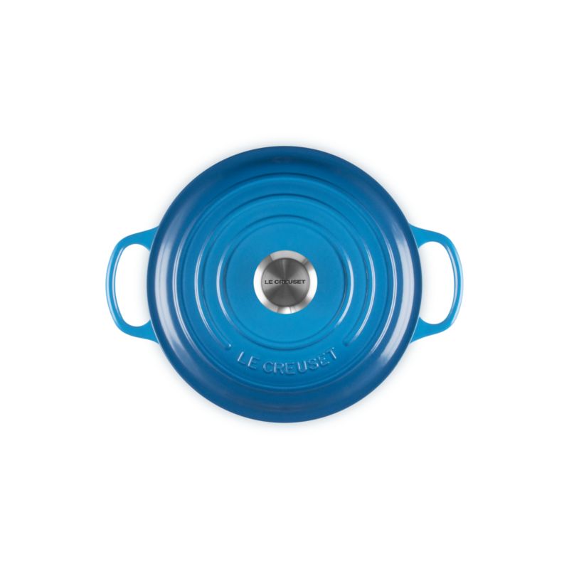 Le Creuset ® Signature 3.5-Qt. Marseille Enameled Cast Iron Round Wide Dutch Oven - image 1 of 6