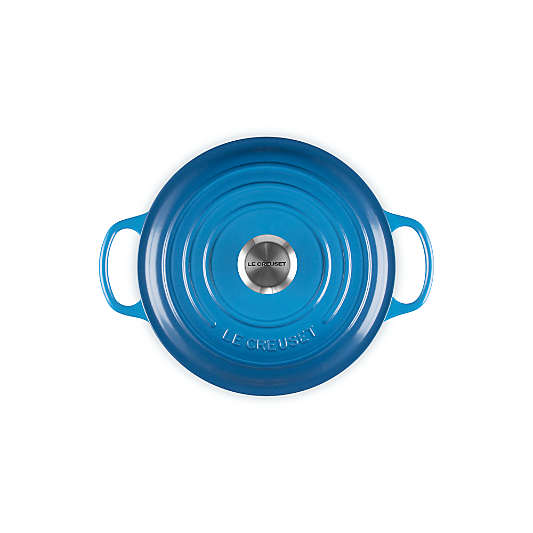 Le Creuset ® Signature 3.5-Qt. Marseille Enameled Cast Iron Round Wide Dutch Oven