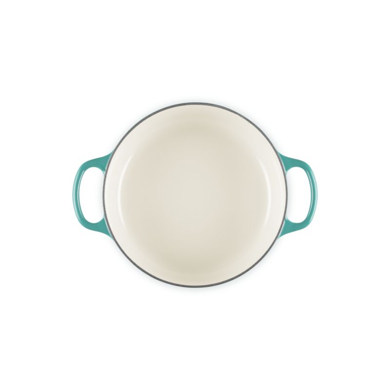Le Creuset ® Signature 3.5-Qt. Riviera Enameled Cast Iron Round Wide Dutch Oven - image 4 of 6