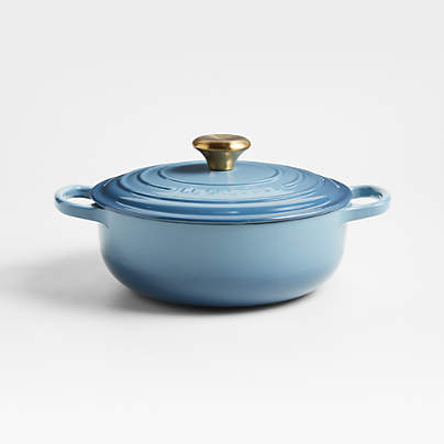 Le Creuset ® Signature 3.5-Qt. Chambray Enameled Cast Iron Sauteuse Oven