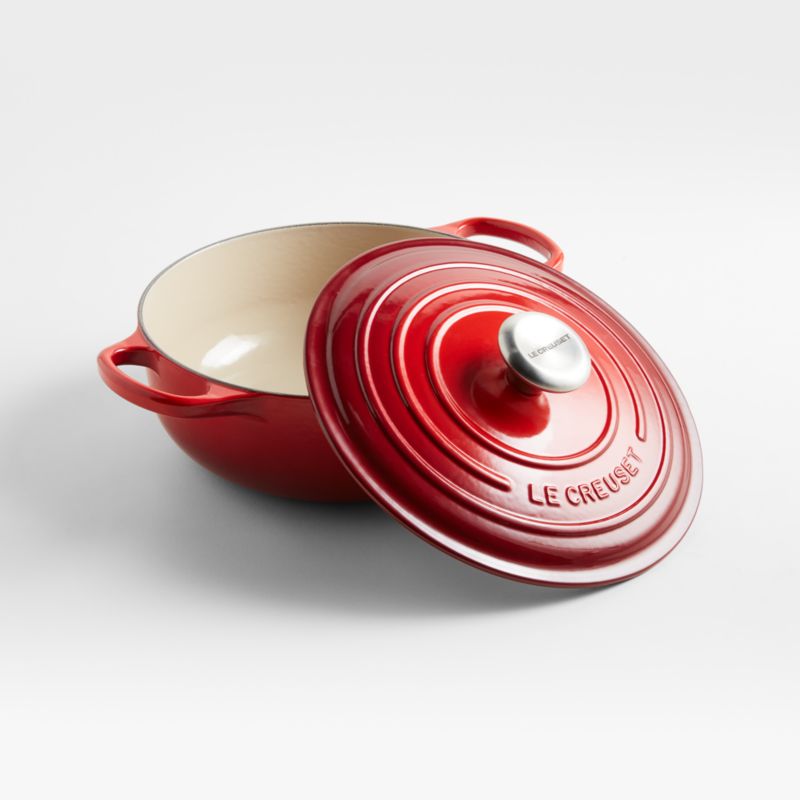 Le Creuset ® Signature 3.5-Qt. Cerise Sauteuse Oven - image 1 of 7