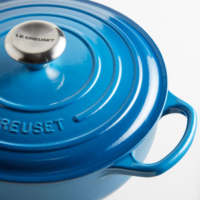 Le Creuset Signature 3.5-Qt. Marseille Sauteuse Oven + Reviews | Crate ...