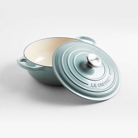 Le Creuset ® Signature 3.5-Qt. Sea Salt Enameled Cast Iron Sauteuse Oven