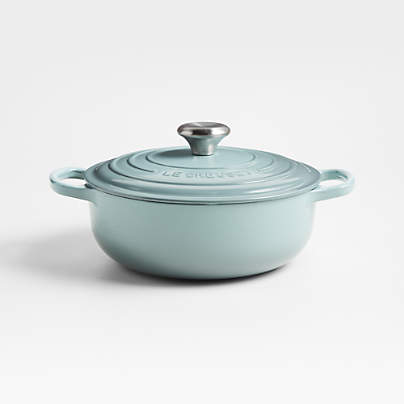Le Creuset ® Signature 3.5-Qt. Sea Salt Enameled Cast Iron Sauteuse Oven