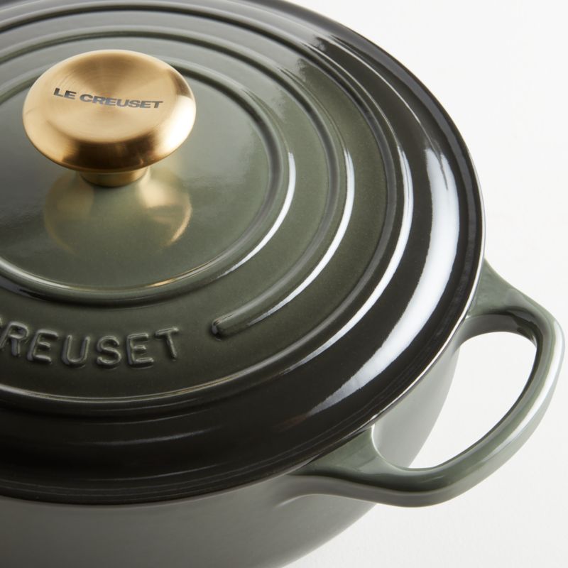 Le Creuset ® Signature 3.5-Qt. Thyme Sauteuse Oven - image 2 of 8