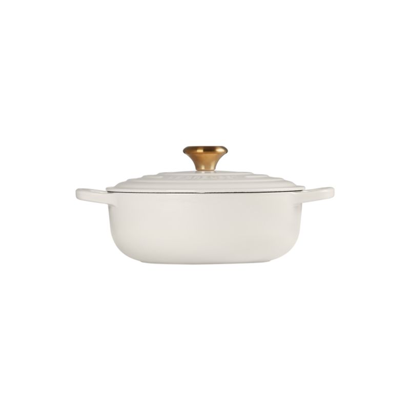 Le Creuset ® Signature 3.5-Qt. Cream Sauteuse Oven - image 9 of 9