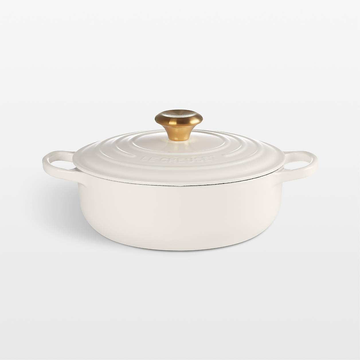 Le Creuset ® Signature 3.5-Qt. Cream Sauteuse Oven