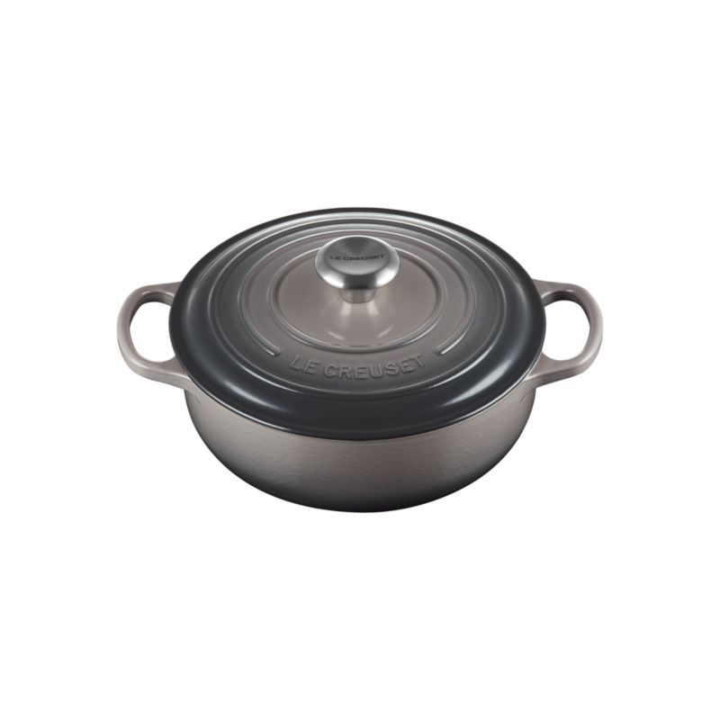 Le Creuset ® Signature 3.5-Qt. Oyster Sauteuse Oven - image 5 of 6