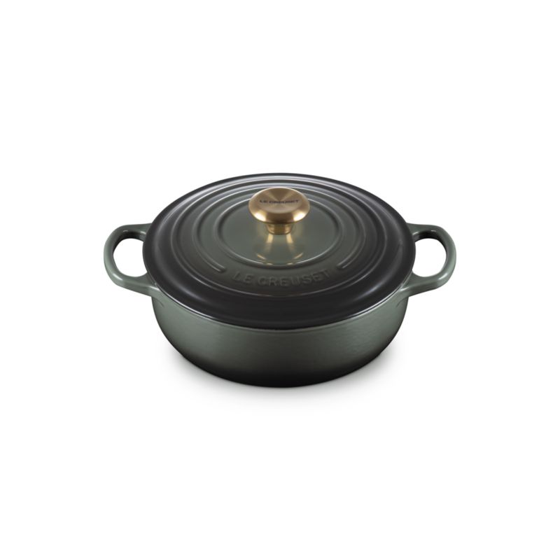 Le Creuset ® Signature 3.5-Qt. Thyme Sauteuse Oven - image 7 of 8