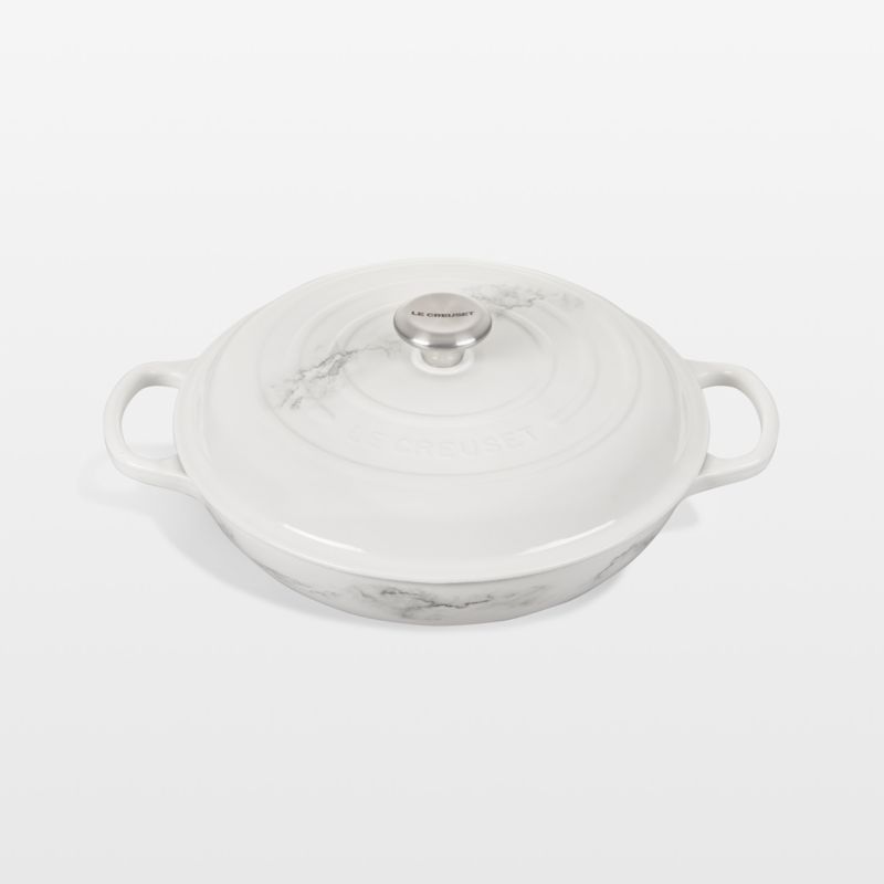 Le Creuset Braiser - 3.5-qt Cast Iron - White – Cutlery and More