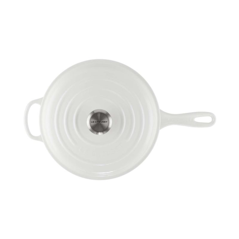 Le Creuset ® 3.75-Qt. White Signature Cassadou - image 2 of 3