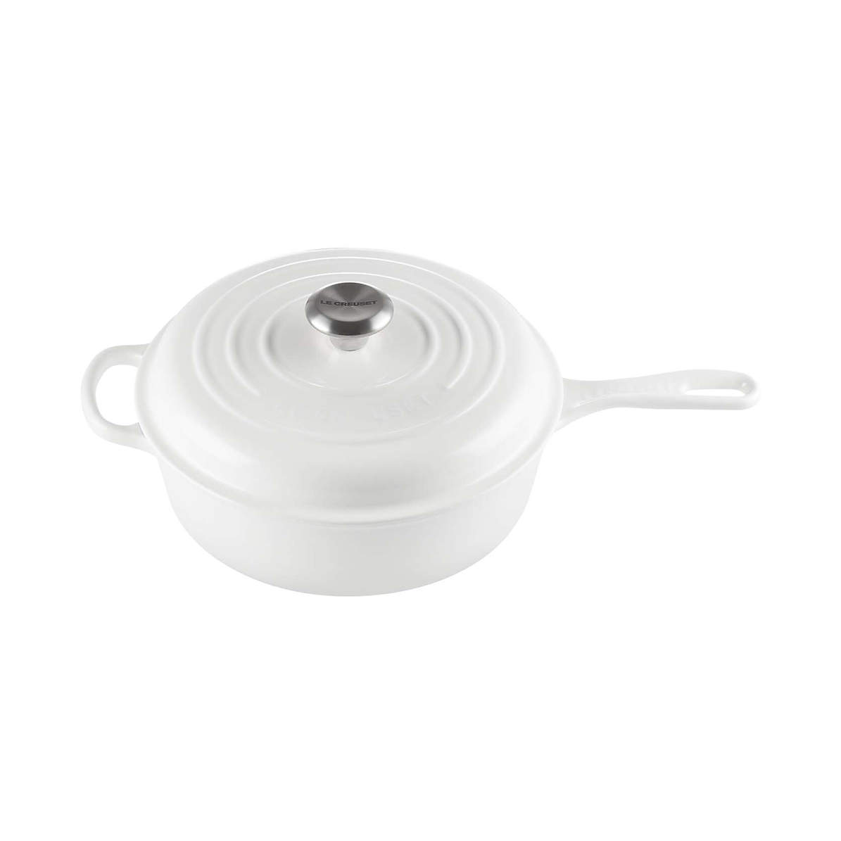 Le Creuset 9 White Cast Iron Classic Skillet - L2024-2316