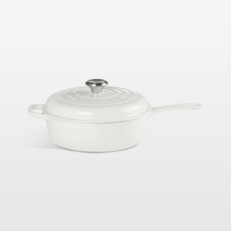 Le Creuset ® 3.75-Qt. White Signature Cassadou - image 0 of 3