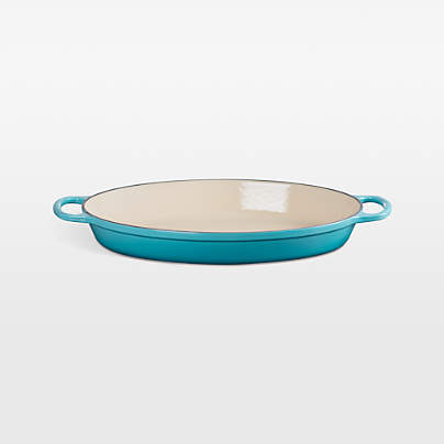 Le Creuset ® Signature 3-Qt. Caribbean Enameled Cast Iron Oval Baker