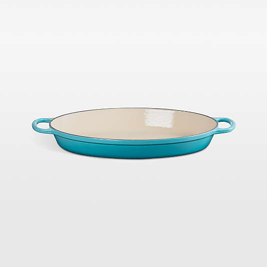 Le Creuset ® Signature 3-Qt. Caribbean Enameled Cast Iron Oval Baker