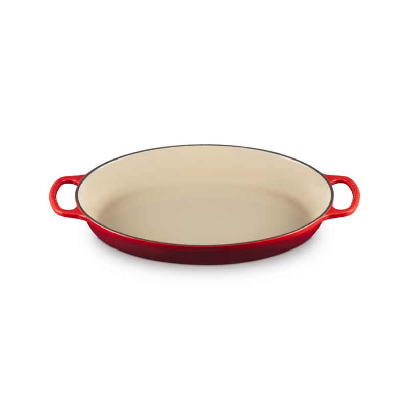 Le Creuset ® Signature 3-Qt. Cerise Oval Baker - image 4 of 5