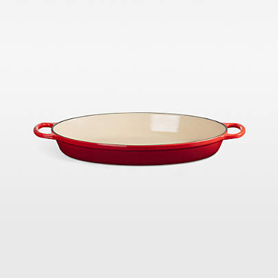 Le Creuset ® Signature 3-Qt. Cerise Enameled Cast Iron Oval Baker