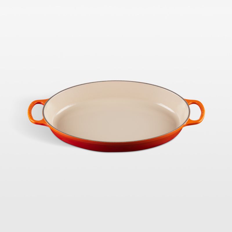 Le Creuset ® Signature 3-Qt. Flame Oval Baker - image 0 of 4