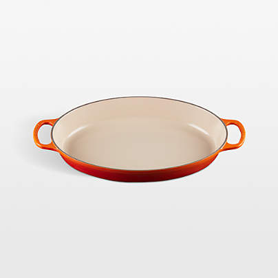 Le Creuset ® Signature 3-Qt. Flame Oval Baker