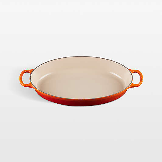 Le Creuset ® Signature 3-Qt. Flame Oval Baker