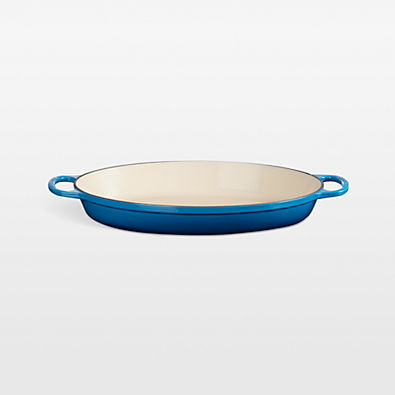 View Le Creuset ® Signature 3-Qt. Marseille Enameled Cast Iron Oval Baker details