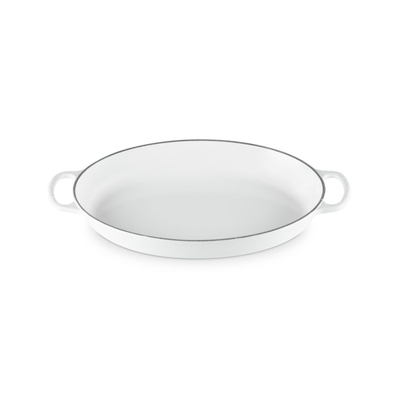 Le Creuset ® Signature 3-Qt. White Oval Baker - image 2 of 5