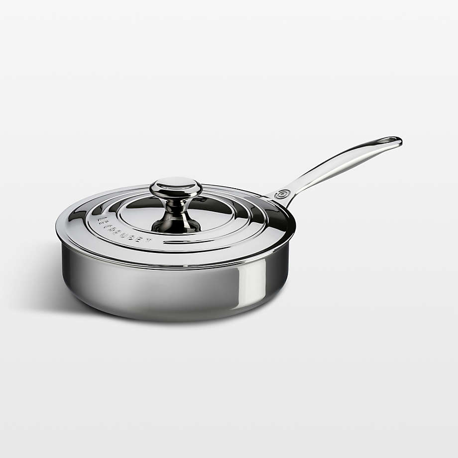 Tools of The Trade 3-Qt. Nonstick Everyday Pan & Lid - Black