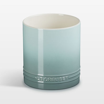 View Le Creuset ® Sea Salt 40-Oz. Stoneware Utensil Crock details