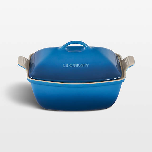 Le Creuset Heritage Covered Rectangular 4-Qt. Chambray Blue