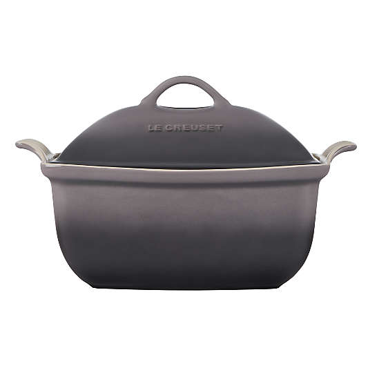 Le Creuset ® Heritage Oyster 4.5-Qt. Deep Covered Baker