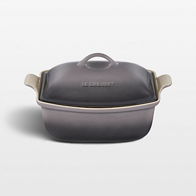 View Le Creuset ® Heritage Oyster 4.5-Qt. Deep Covered Baker details