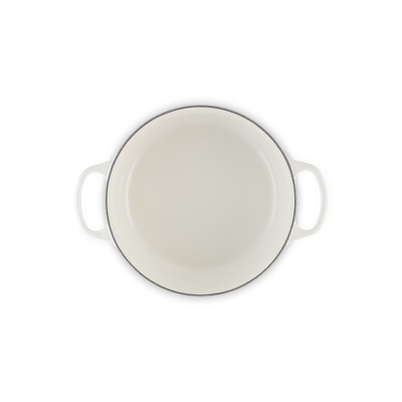 Le Creuset ® Signature 4.5-Qt. White Enameled Cast Iron Round Dutch Oven - image 5 of 10