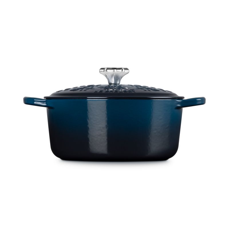 Le Creuset ® Signature 4.5-Qt. Nuit Tree Embossed Enameled Cast Iron Dutch Oven - image 1 of 7